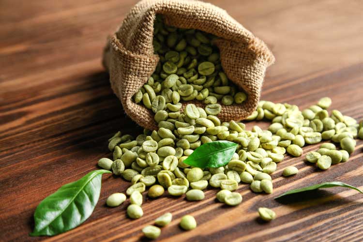 Groene koffie zetten