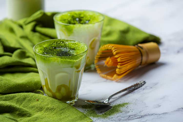Matcha thee zetten