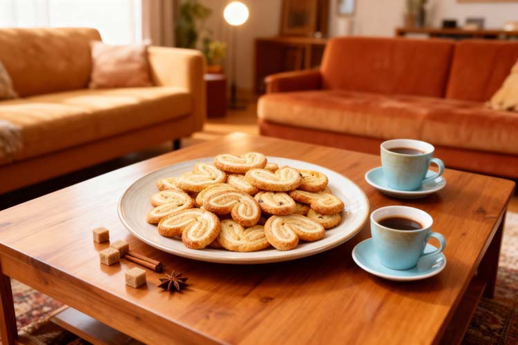 Palmier koekjes maken
