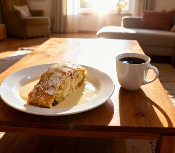 Oostenrijkse apfelstrudel