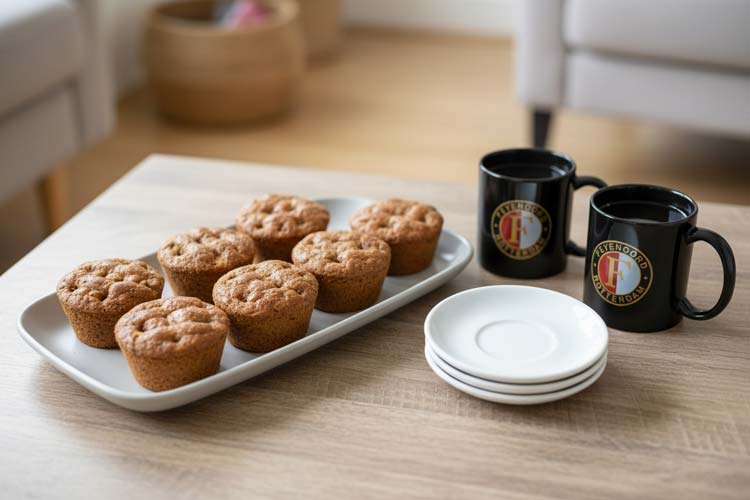 Speculaas appelmuffins maken