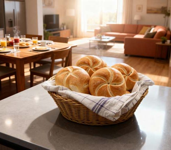 Kaiserbrötchen maken