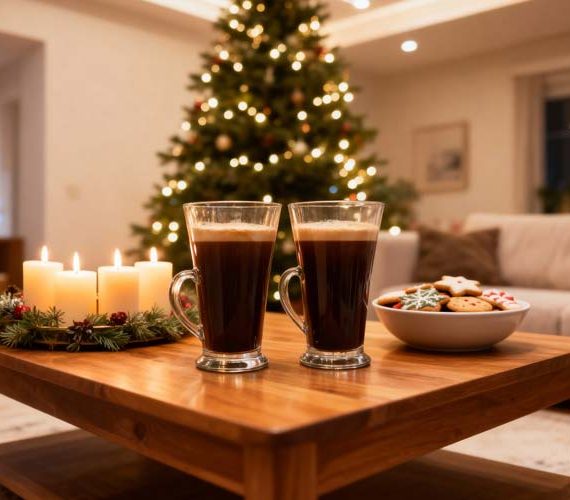 Kerstkoffie maken